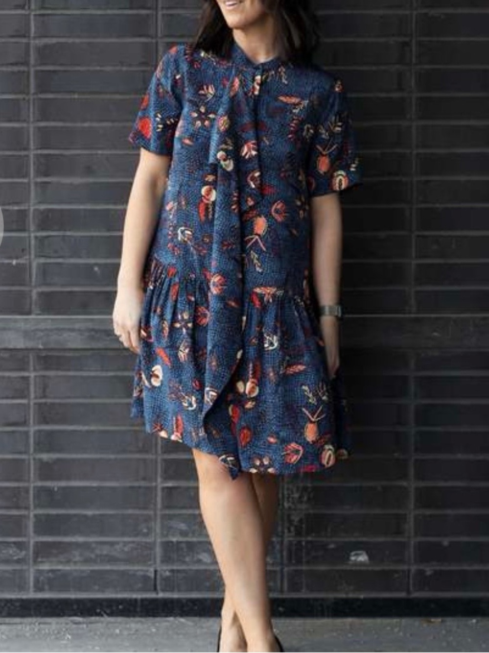 Ulla Johnson Adalyn silk dress - Size 6 - blue dhalia
